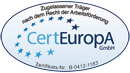 CertEuropA GmbH AZAV-Zertifikat
