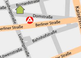 Lageplan Domstraße 80